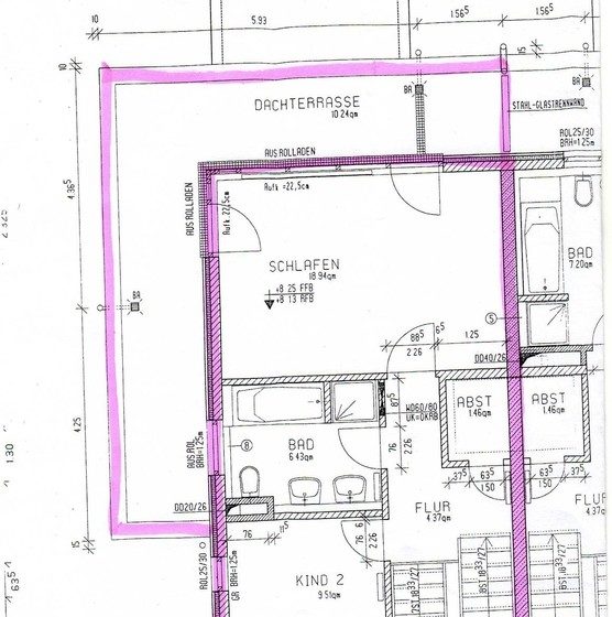 Grundrissplan 2.Etage