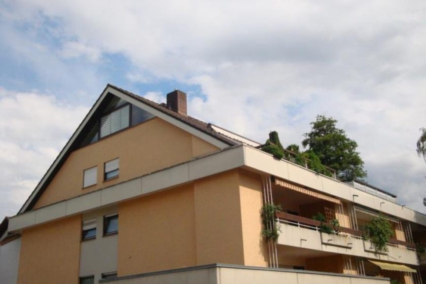 Hausrückseite