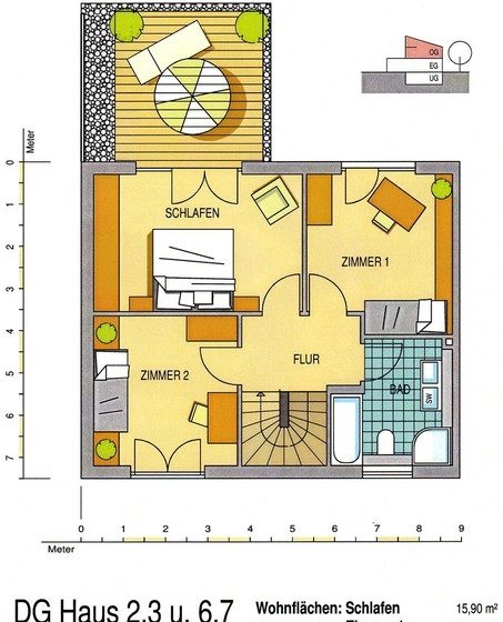 Grundrissplan OG