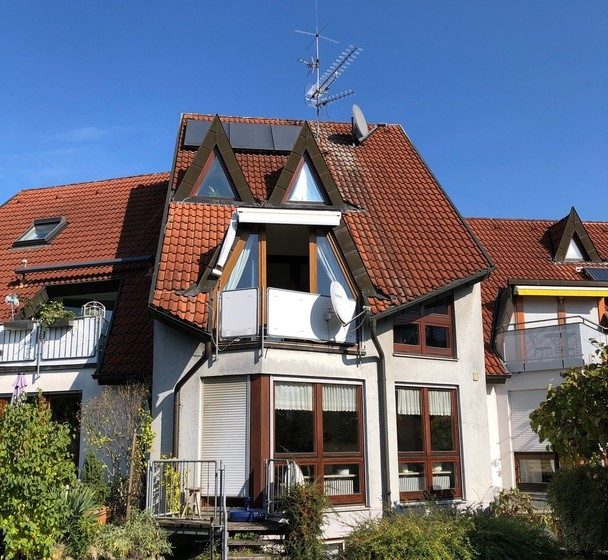 Hausrückseite