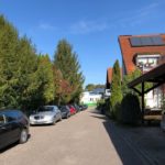 Ruhige Zugangsstraße-Sackgass