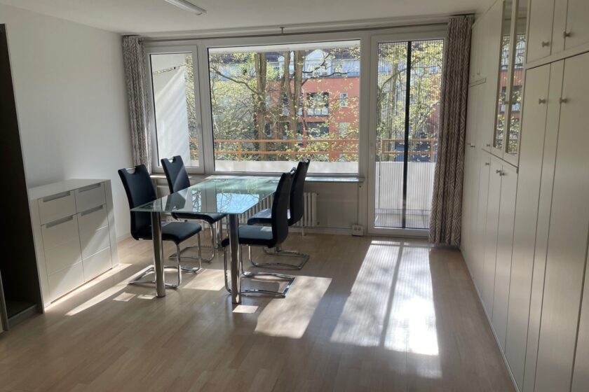 Wohn- und Schlafzimmer
