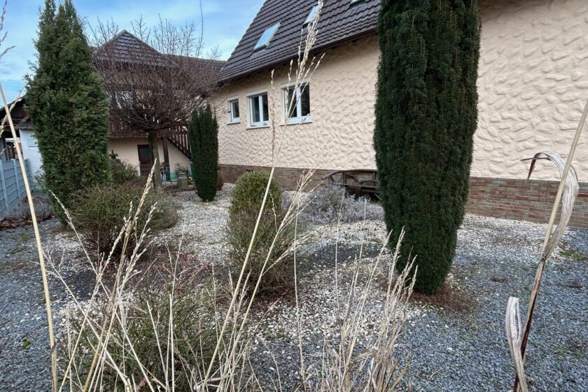 Haus mit Garten