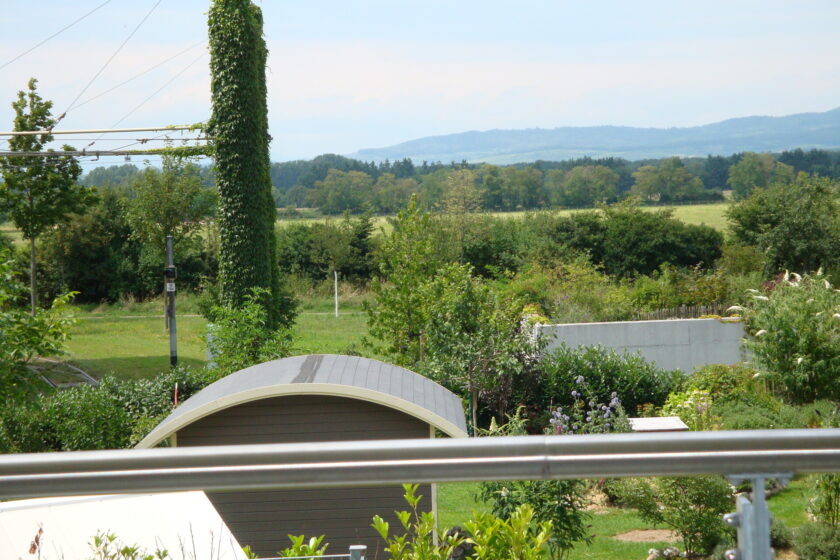 Aussicht vom West-Balkon
