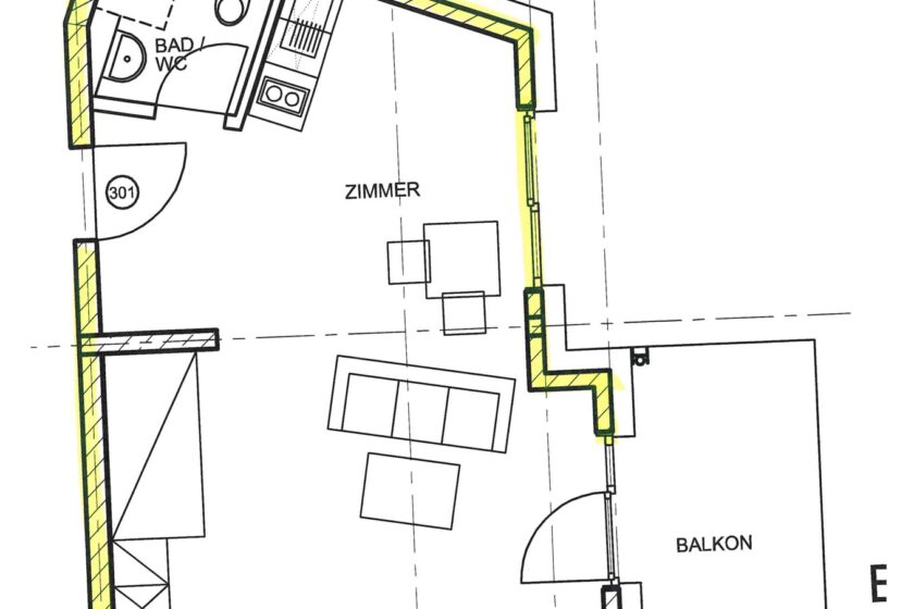 Grundrissplan
